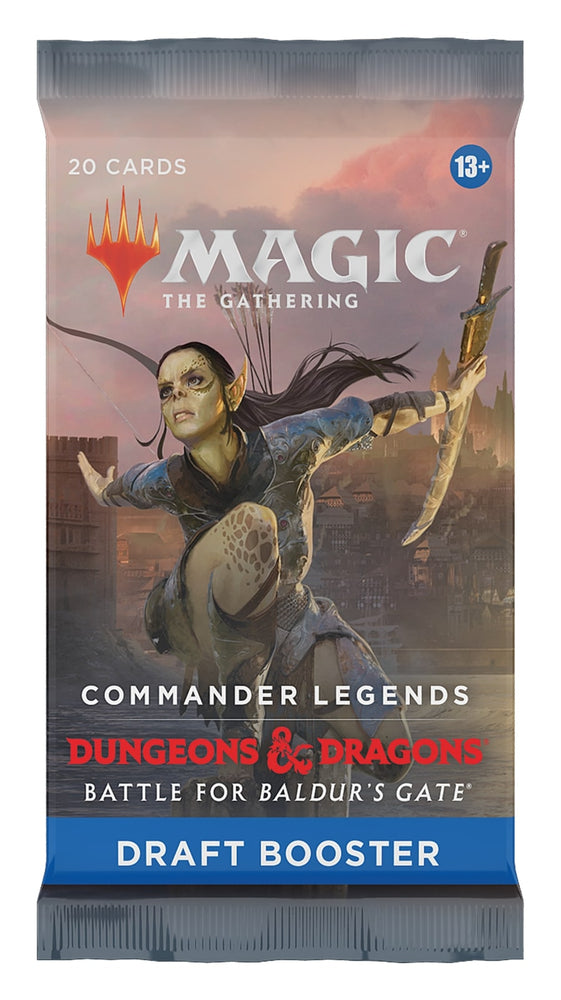 Commander Legends: Dungeons and Dragons Battle For Baldur's Gate Draft booster Pack
