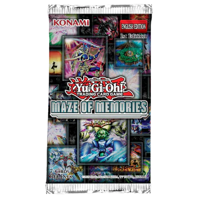 Yu-Gi-Oh Maze of Memories Booster Pack