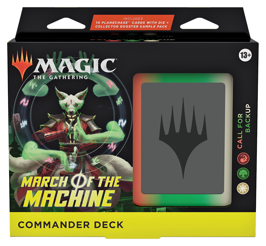 March of the Machine Commander Deck: Call for Back Up | Pandora's Boox