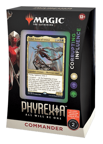 Phyrexia All Will Be One Commander: Corrupting Influence