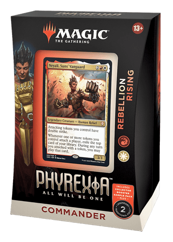 Phyrexia All Will Be One Commander:  Rebellion Rising