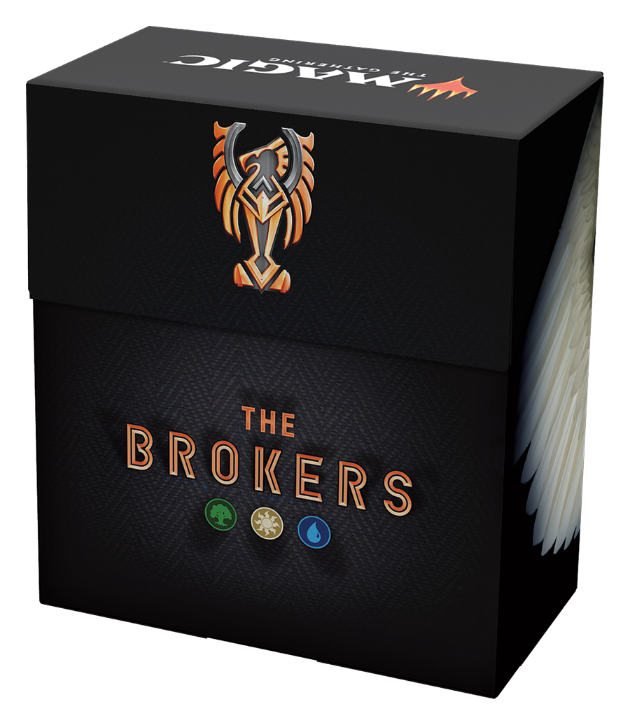 Streets of New Capenna Prerelease Kit - Brokers (Green-White-Blue) | Pandora's Boox
