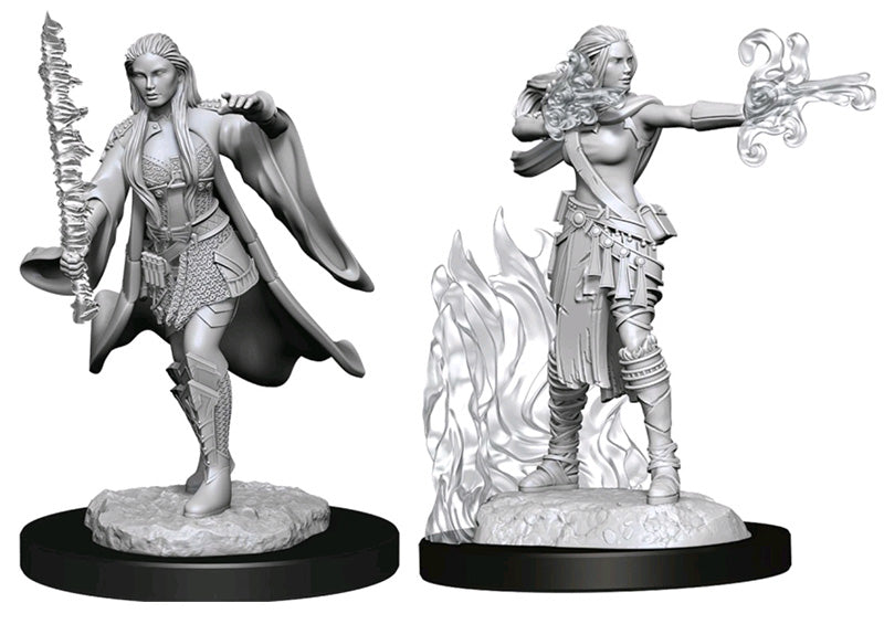 Nolzur's Marvelous Miniatures: Female multiclass Warlock/Sorcerer