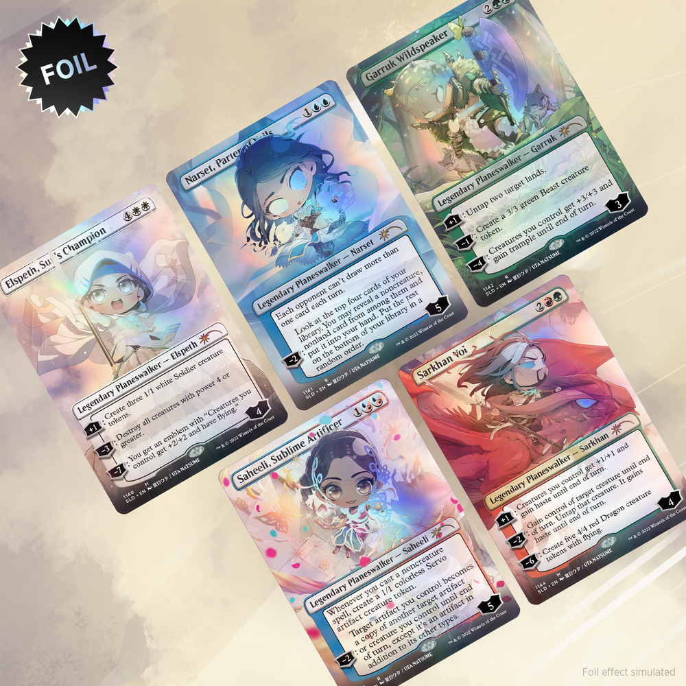 Secret Lair: Li'L'er Walkers Foil
