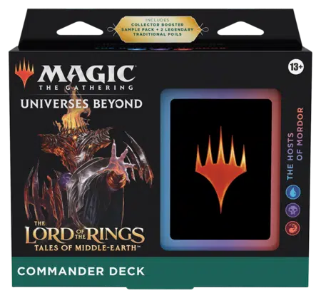 Lord of the Rings Commander Deck: The Hosts of Mordor | Pandora's Boox