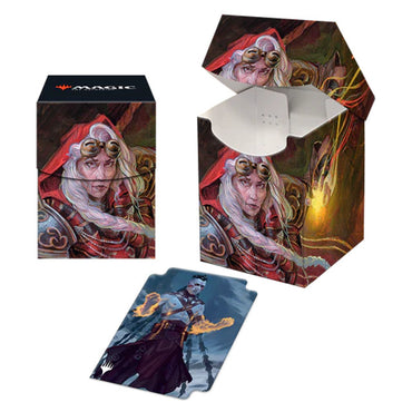 MTG Deck Boxes - Jaya, Fiery Negotiator DMU 100+ Deck Box