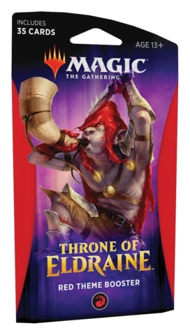 Throne of Eldraine Theme booster - Red