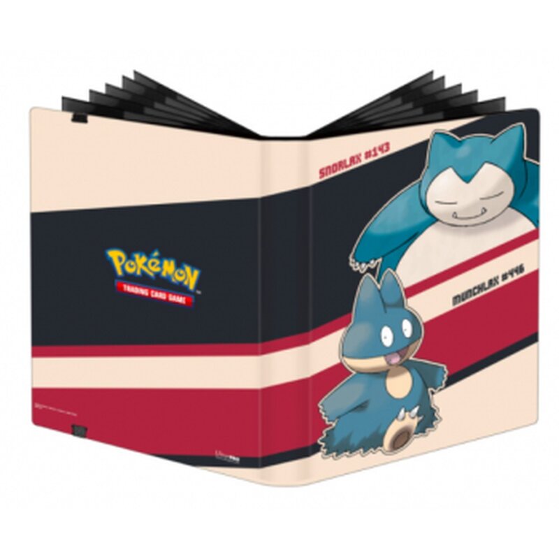 UP Snorlax and Munchla 9 pocket pro binder