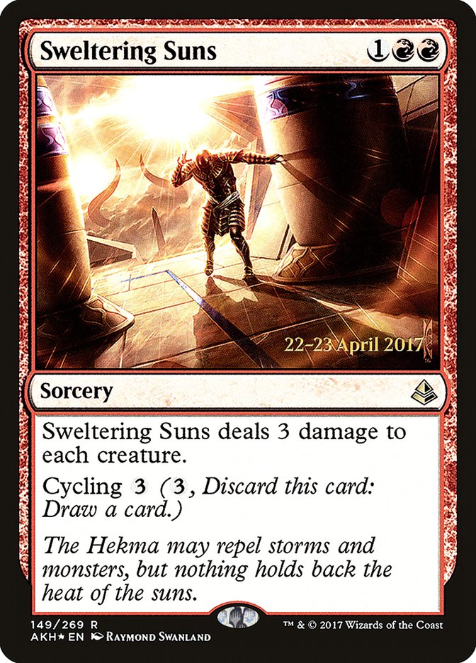 Sweltering Suns [Amonkhet Prerelease Promos] | Pandora's Boox