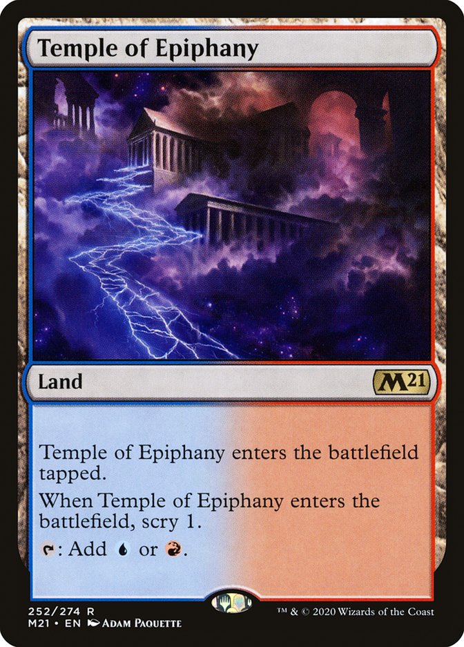 Temple of Epiphany [Core Set 2021] | Pandora's Boox
