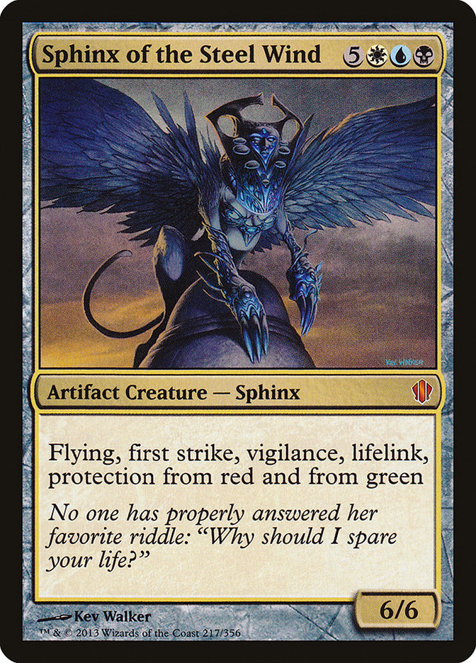Sphinx of the Steel Wind [Commander 2013] | Pandora's Boox