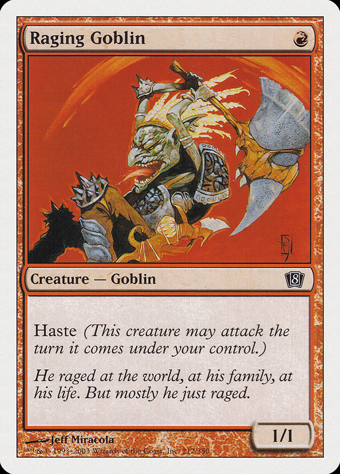 Raging Goblin [Eighth Edition] | Pandora's Boox