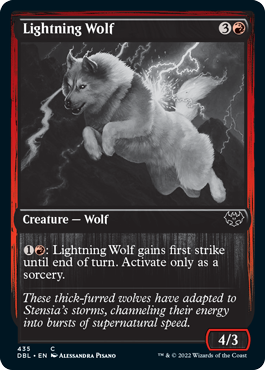 Lightning Wolf [Innistrad: Double Feature] | Pandora's Boox