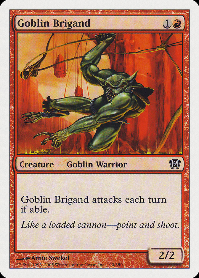 Goblin Brigand [Ninth Edition] | Pandora's Boox