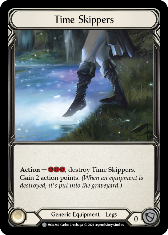 Time Skippers (Cold Foil) [MON240-CF] 1st Edition Cold Foil