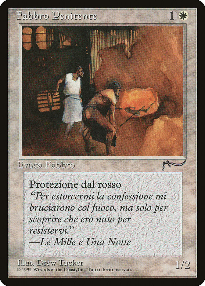 Repentant Blacksmith (Italian) - "Fabbro Penitente" [Rinascimento] | Pandora's Boox