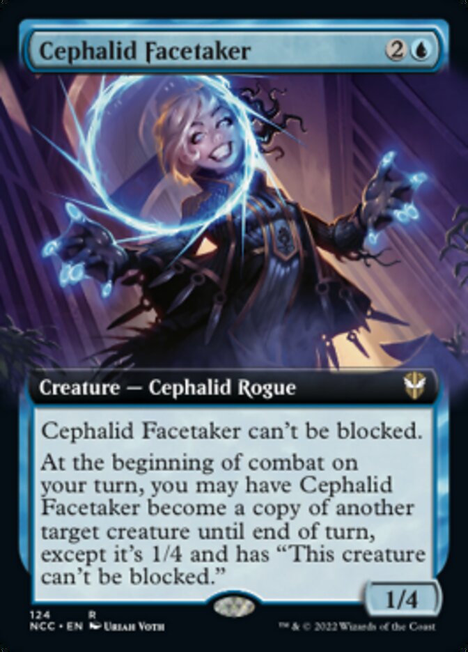 Cephalid Facetaker (Extended Art) [Streets of New Capenna Commander] | Pandora's Boox