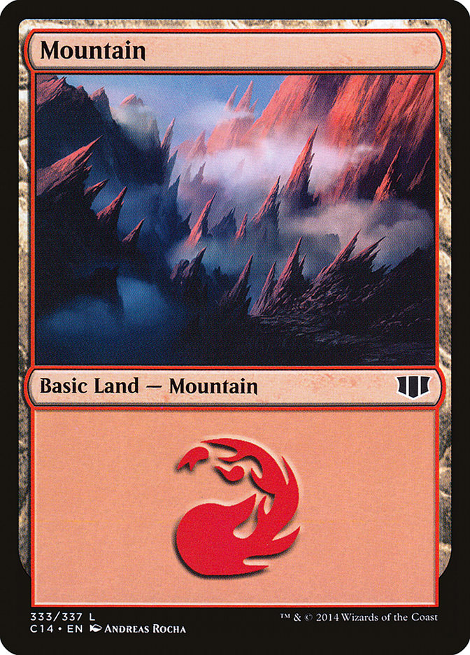 Mountain (333) [Commander 2014] | Pandora's Boox