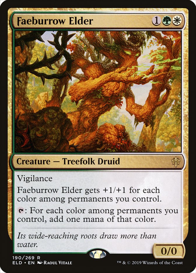 Faeburrow Elder [Throne of Eldraine] | Pandora's Boox
