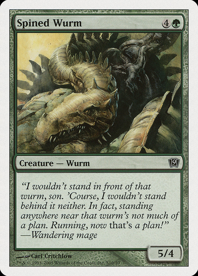 Spined Wurm [Ninth Edition] | Pandora's Boox