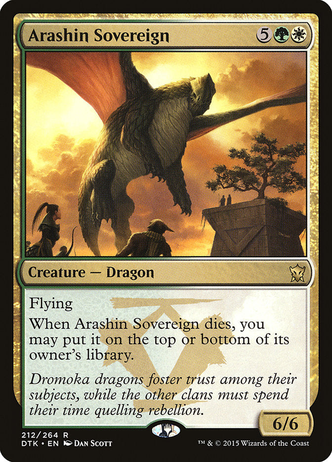 Arashin Sovereign [Dragons of Tarkir] | Pandora's Boox