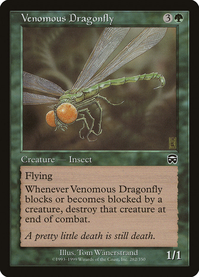 Venomous Dragonfly [Mercadian Masques] | Pandora's Boox