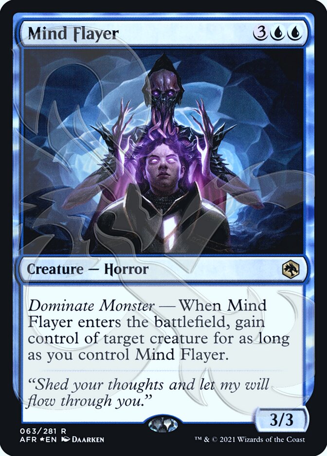 Mind Flayer (Ampersand Promo) [Dungeons & Dragons: Adventures in the Forgotten Realms Promos] | Pandora's Boox