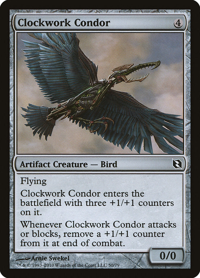 Clockwork Condor [Duel Decks: Elspeth vs. Tezzeret] | Pandora's Boox