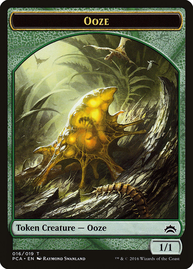 Plant // Ooze (016) Double-Sided Token [Planechase Anthology Tokens] | Pandora's Boox