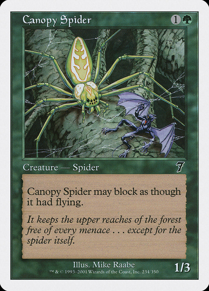 Canopy Spider [Seventh Edition] | Pandora's Boox