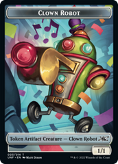 Clown Robot (003) // Balloon Double-Sided Token [Unfinity Tokens] | Pandora's Boox