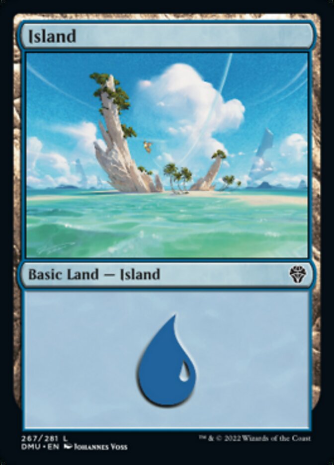 Island (267) [Dominaria United] | Pandora's Boox