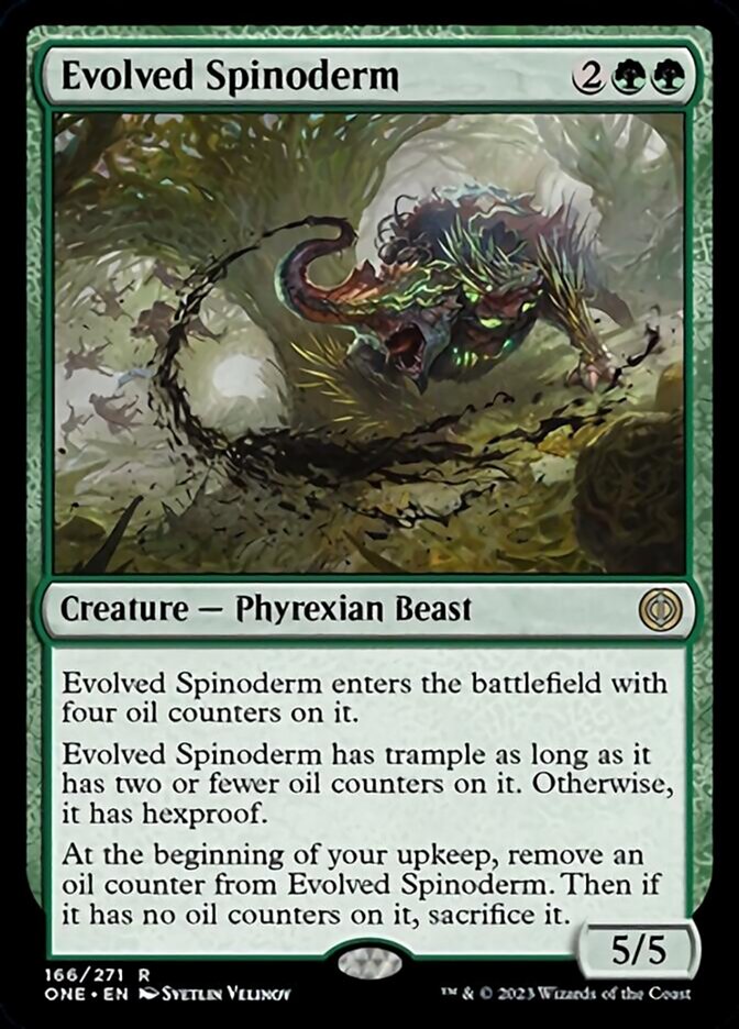 Evolved Spinoderm [Phyrexia: All Will Be One] | Pandora's Boox