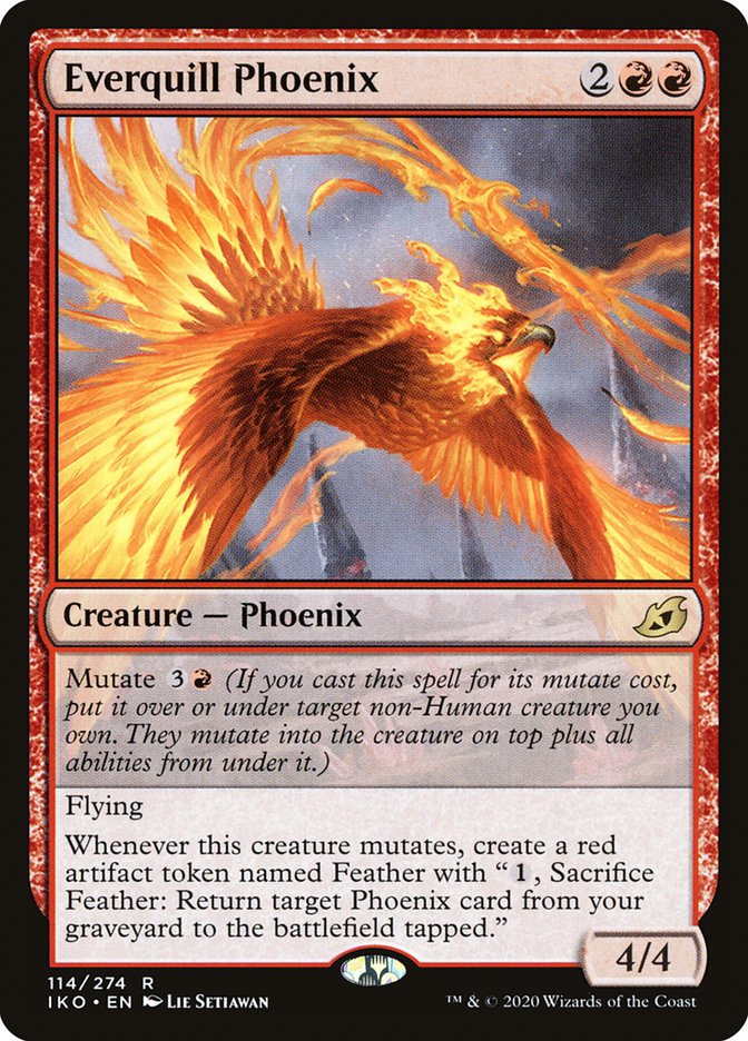 Everquill Phoenix [Ikoria: Lair of Behemoths] | Pandora's Boox