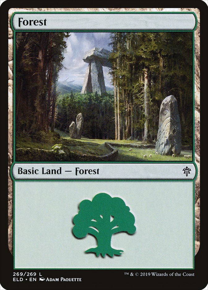 Forest (269) [Throne of Eldraine] | Pandora's Boox