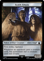 Alien Angel // Food (0027) Double-Sided Token [Doctor Who Tokens] | Pandora's Boox