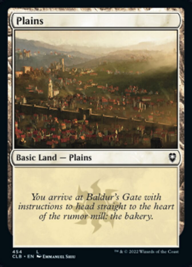 Plains (454) [Commander Legends: Battle for Baldur's Gate] | Pandora's Boox