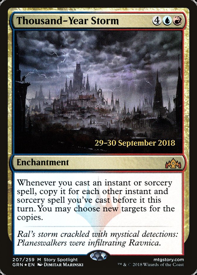 Thousand-Year Storm [Guilds of Ravnica Prerelease Promos] | Pandora's Boox