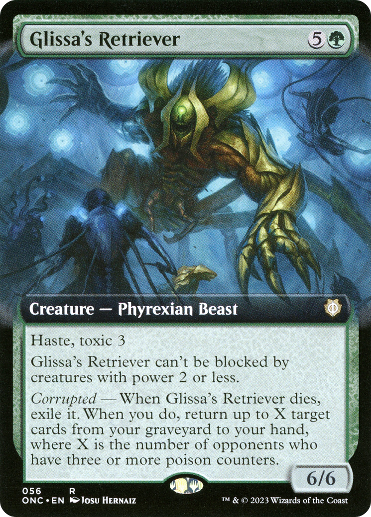 Glissa's Retriever (Extended Art) [Phyrexia: All Will Be One Commander] | Pandora's Boox