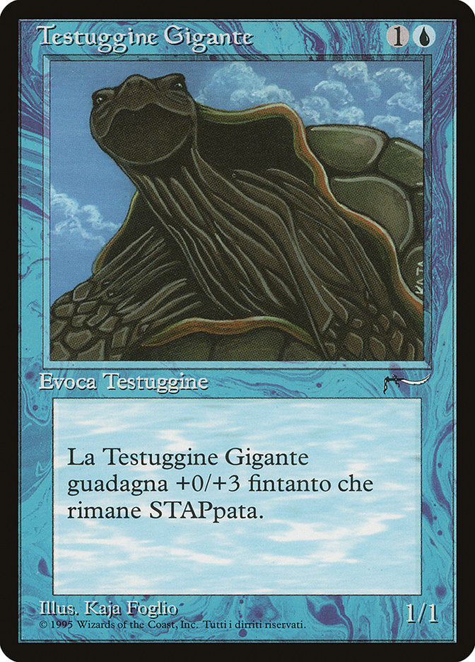 Giant Tortoise (Italian) - "Testuggine Gigante" [Rinascimento] | Pandora's Boox