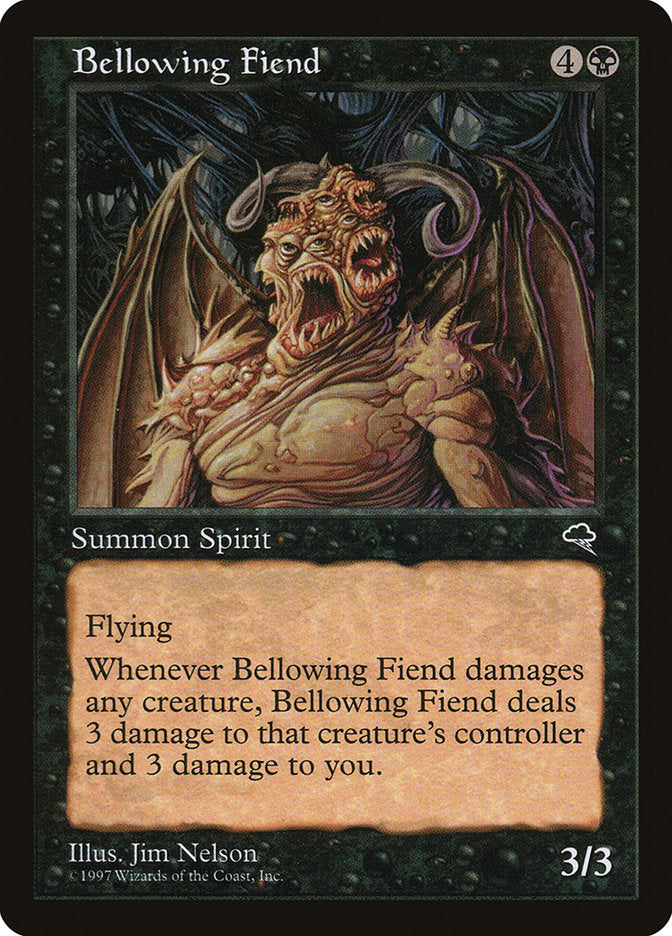 Bellowing Fiend [Tempest] | Pandora's Boox