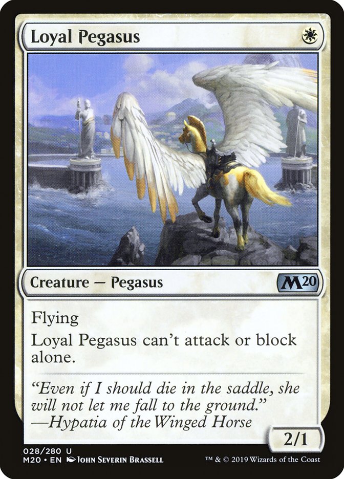 Loyal Pegasus [Core Set 2020] | Pandora's Boox