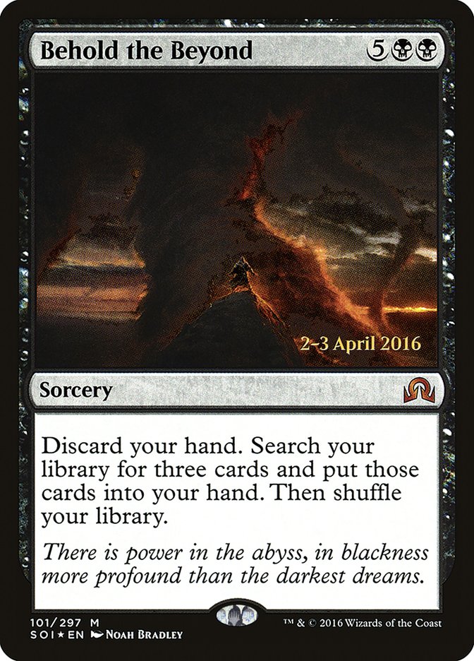 Behold the Beyond [Shadows over Innistrad Prerelease Promos] | Pandora's Boox