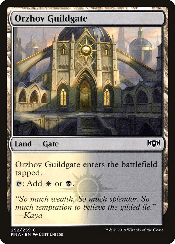 Orzhov Guildgate (252/259) [Ravnica Allegiance] | Pandora's Boox