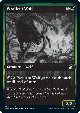 Pestilent Wolf [Innistrad: Double Feature] | Pandora's Boox