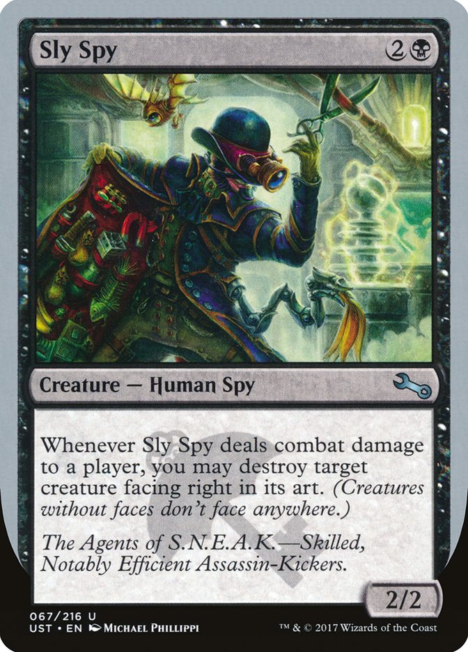 Sly Spy ("Skilled, Notably Efficient Assassin-Kickers") [Unstable] | Pandora's Boox