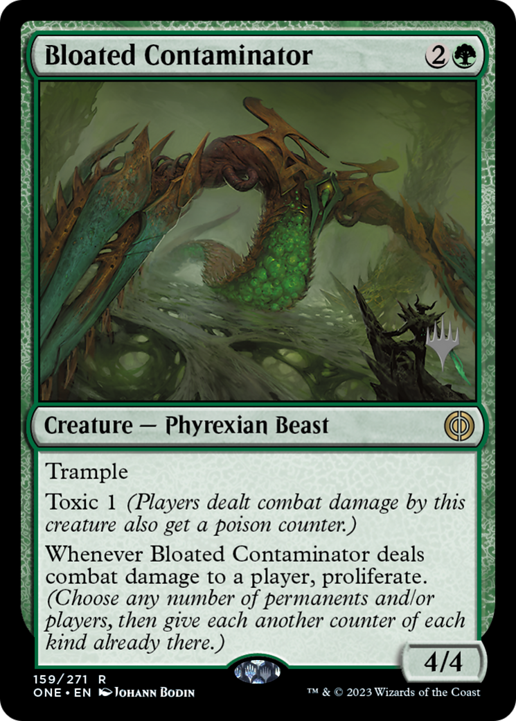 Bloated Contaminator (Promo Pack) [Phyrexia: All Will Be One Promos] | Pandora's Boox