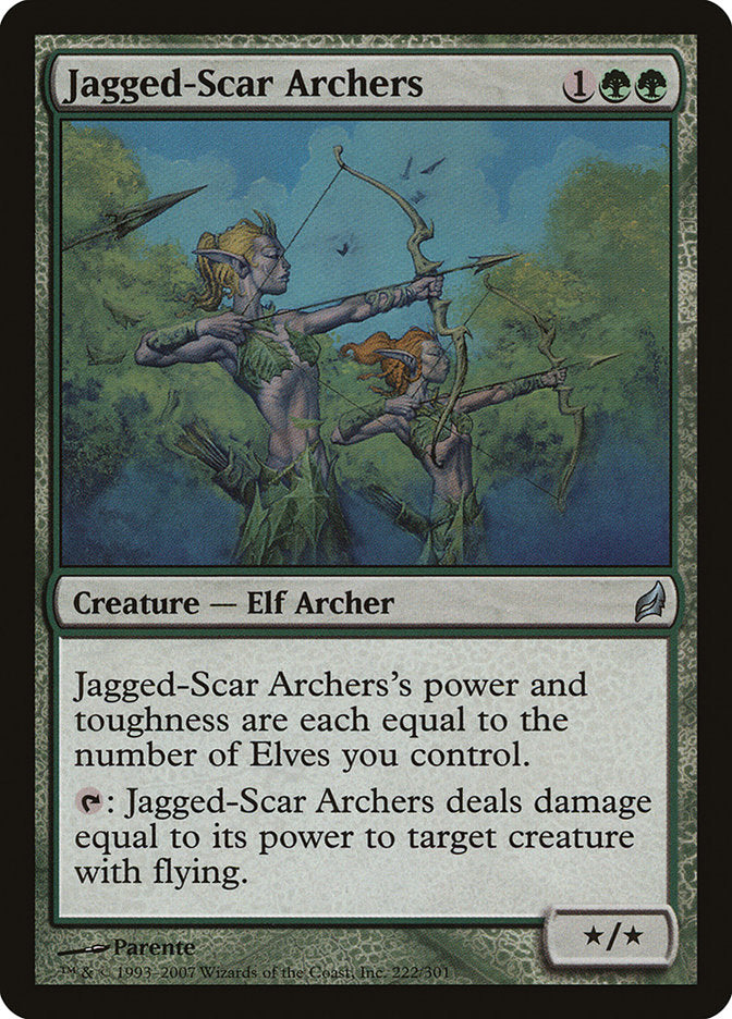 Jagged-Scar Archers [Lorwyn] | Pandora's Boox