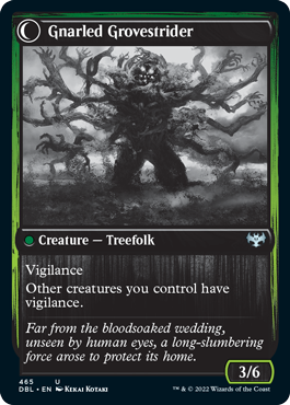 Dormant Grove // Gnarled Grovestrider [Innistrad: Double Feature] | Pandora's Boox