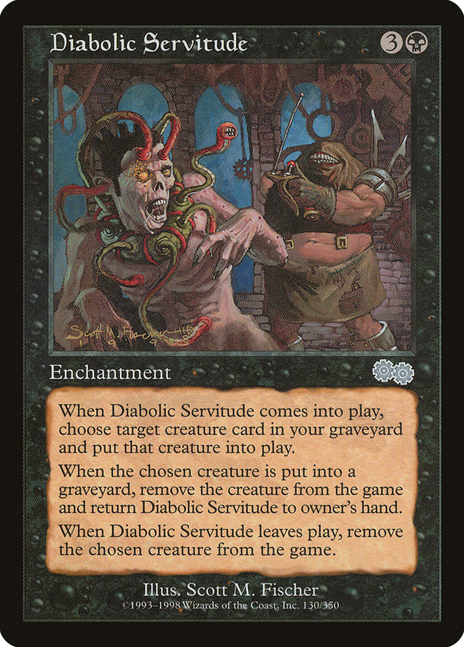 Diabolic Servitude [Urza's Saga] | Pandora's Boox